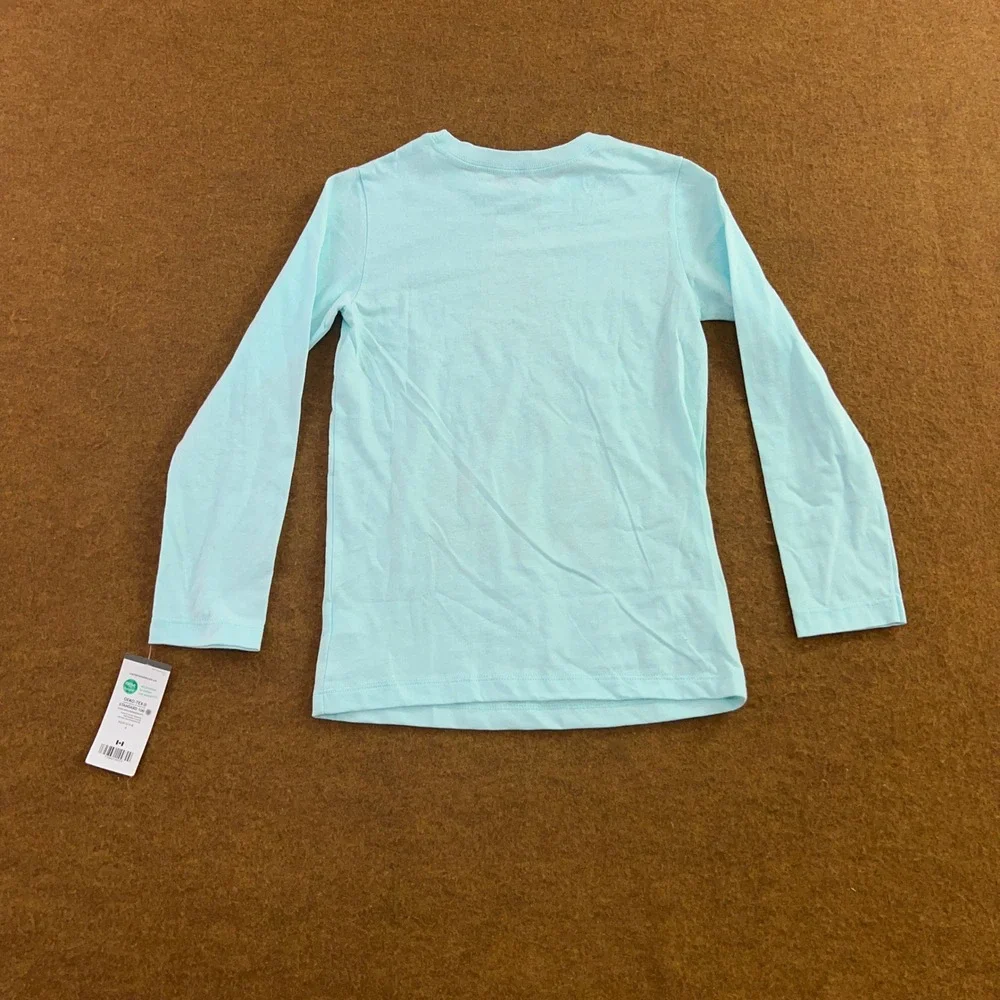 Carter's Boys 6 Blue Zoom Race Car Long Sleeve Graphic T-Shirt NWT